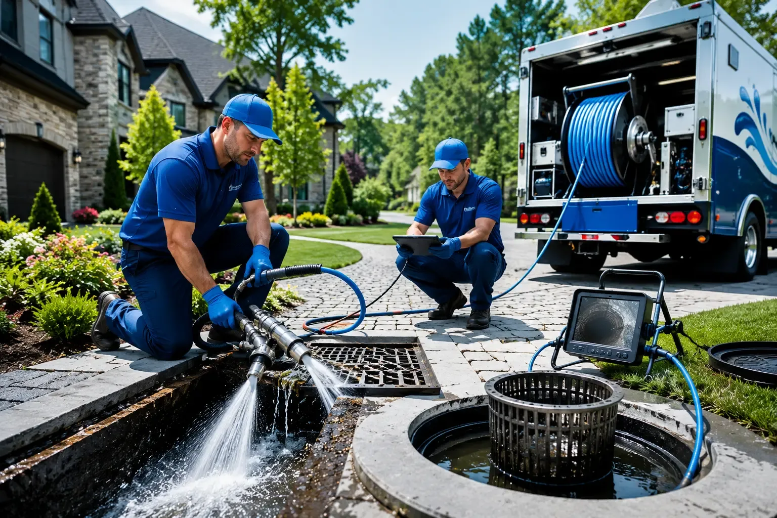 Local outdoor drain cleaning professionals in Durango, IA